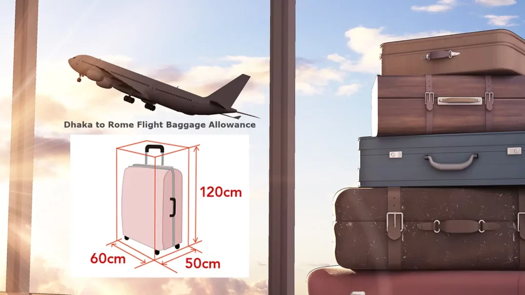 Dhaka to Rome Flight Baggage Allowance